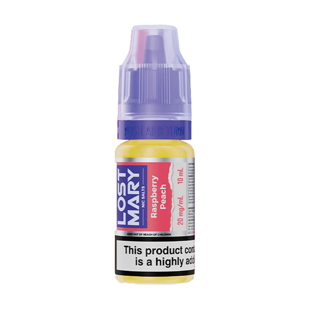 Raspberry Peach Lost Mary Nic Salt