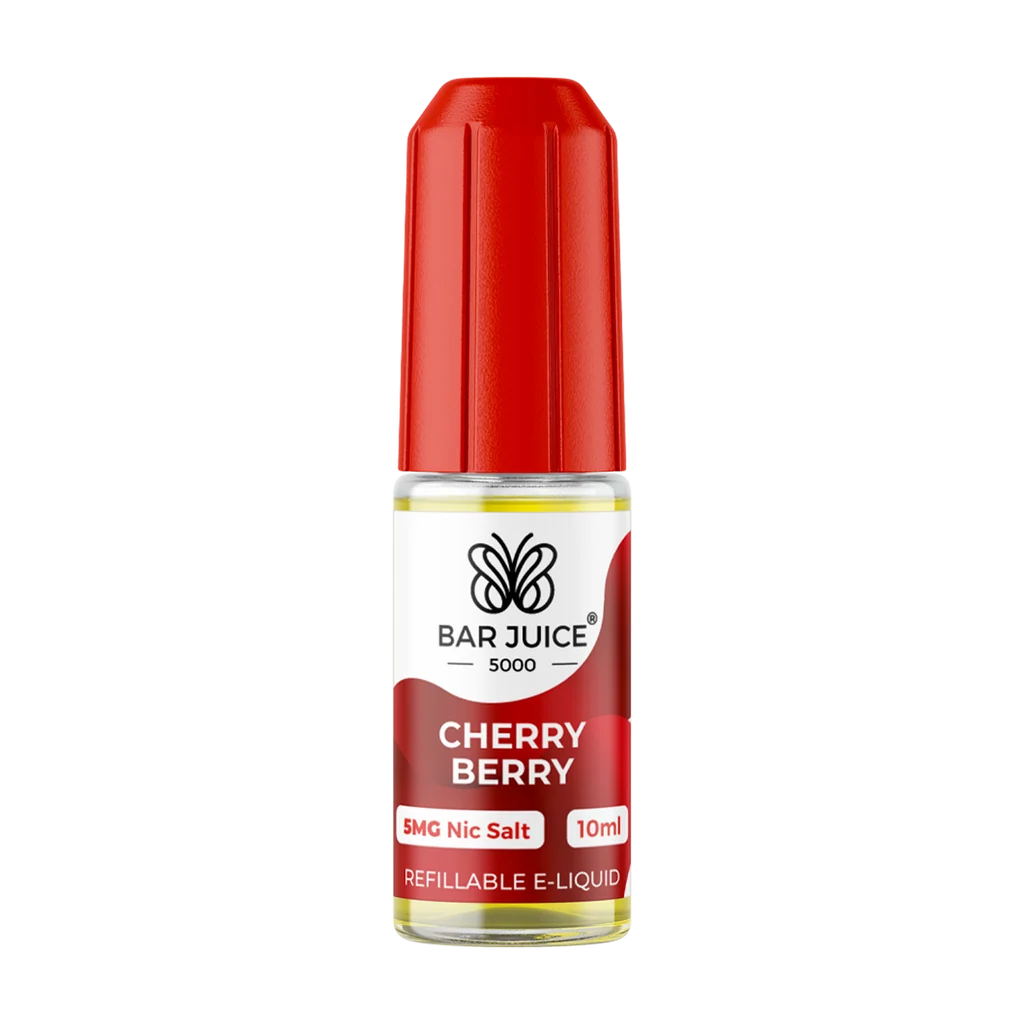 Bar Juice 5000 Cherry Berry 10ml nic salt flavour packaging
