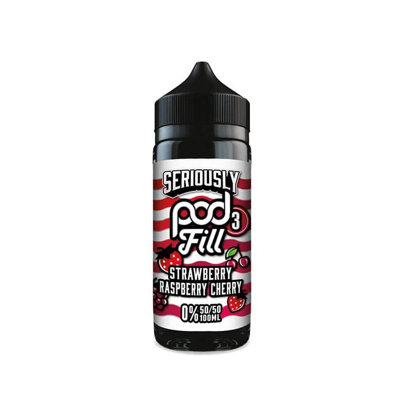 Strawberry Raspberry Cherry by Seriously Pod Fill 3 100ml