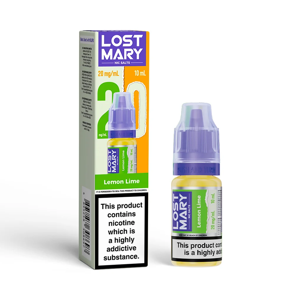 Lost Mary Lemon Lime Nic Salt 10ml