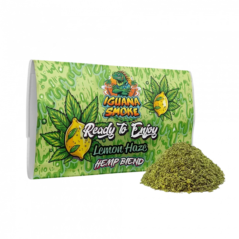 Iguana Smoke Hemp Blend Pouch - Lemon Haze