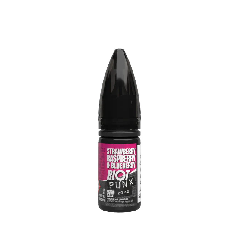 Strawberry, Raspberry & Blueberry Punx Salt by Riot 10ml