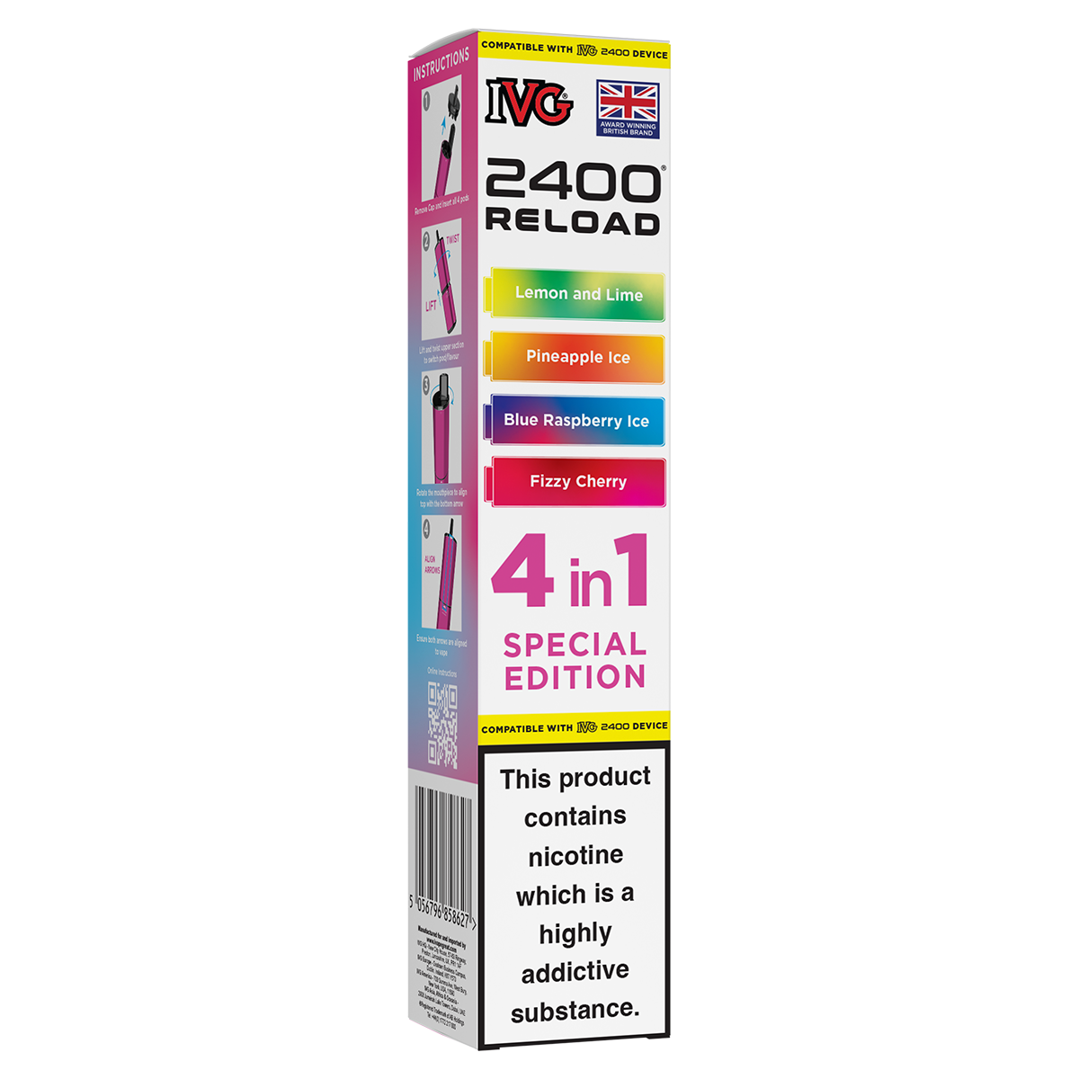 Special Edition IVG 2400 Refill Pods | Isle of Vapes