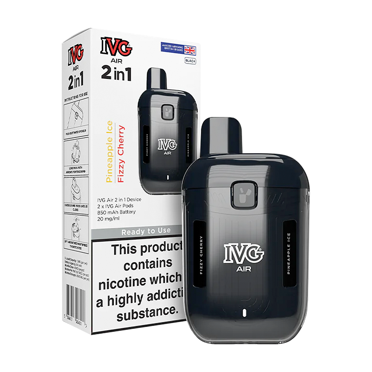 IVG Air 2 in 1 Vape Kit | Isle of Vapes