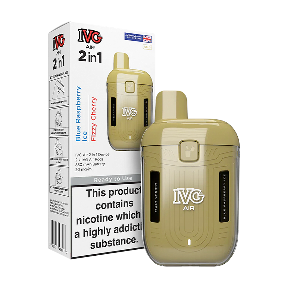 IVG Air 2 in 1 Vape Kit | Isle of Vapes