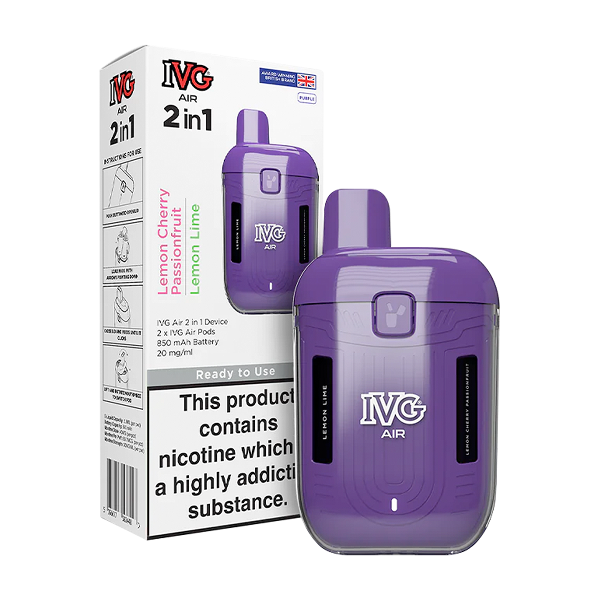 IVG Air 2 in 1 Vape Kit | Isle of Vapes