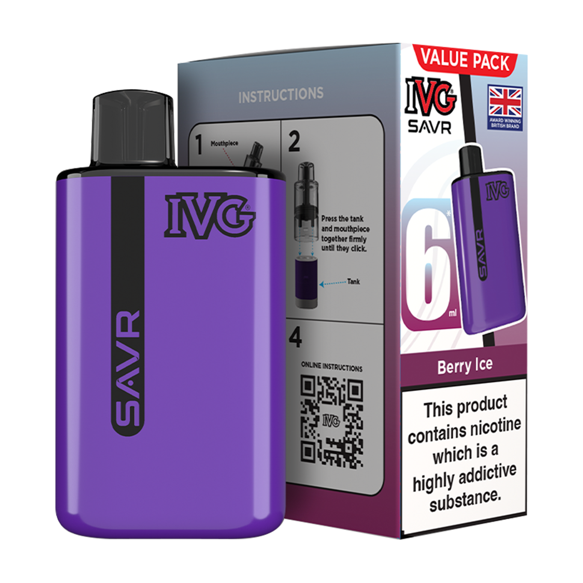 IVG SAVR Vape Kit | Isle of Vapes