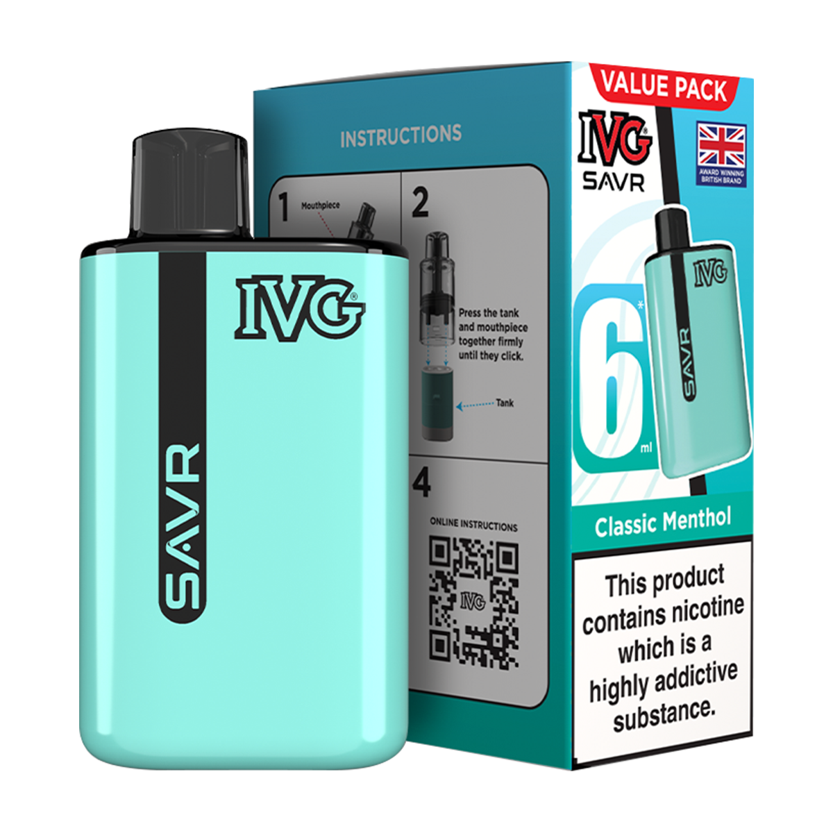 IVG SAVR Vape Kit | Isle of Vapes