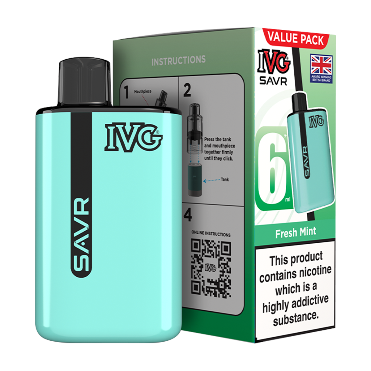 IVG SAVR Vape Kit | Isle of Vapes