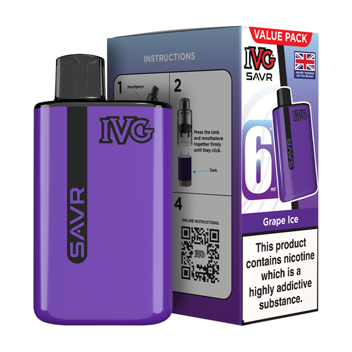 IVG SAVR Vape Kit | Isle of Vapes