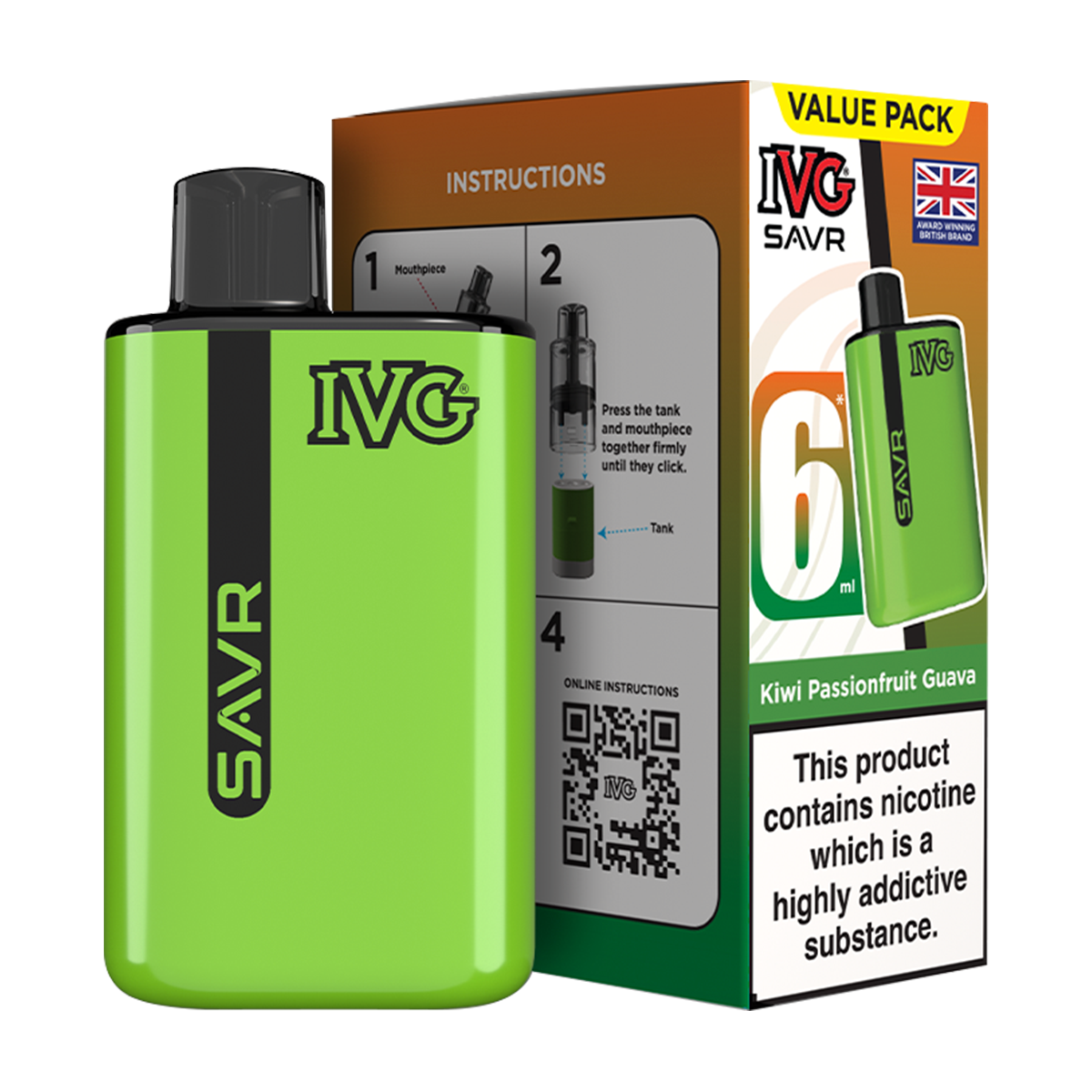 IVG SAVR Vape Kit | Isle of Vapes