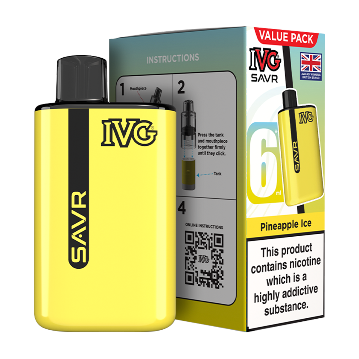IVG SAVR Vape Kit | Isle of Vapes
