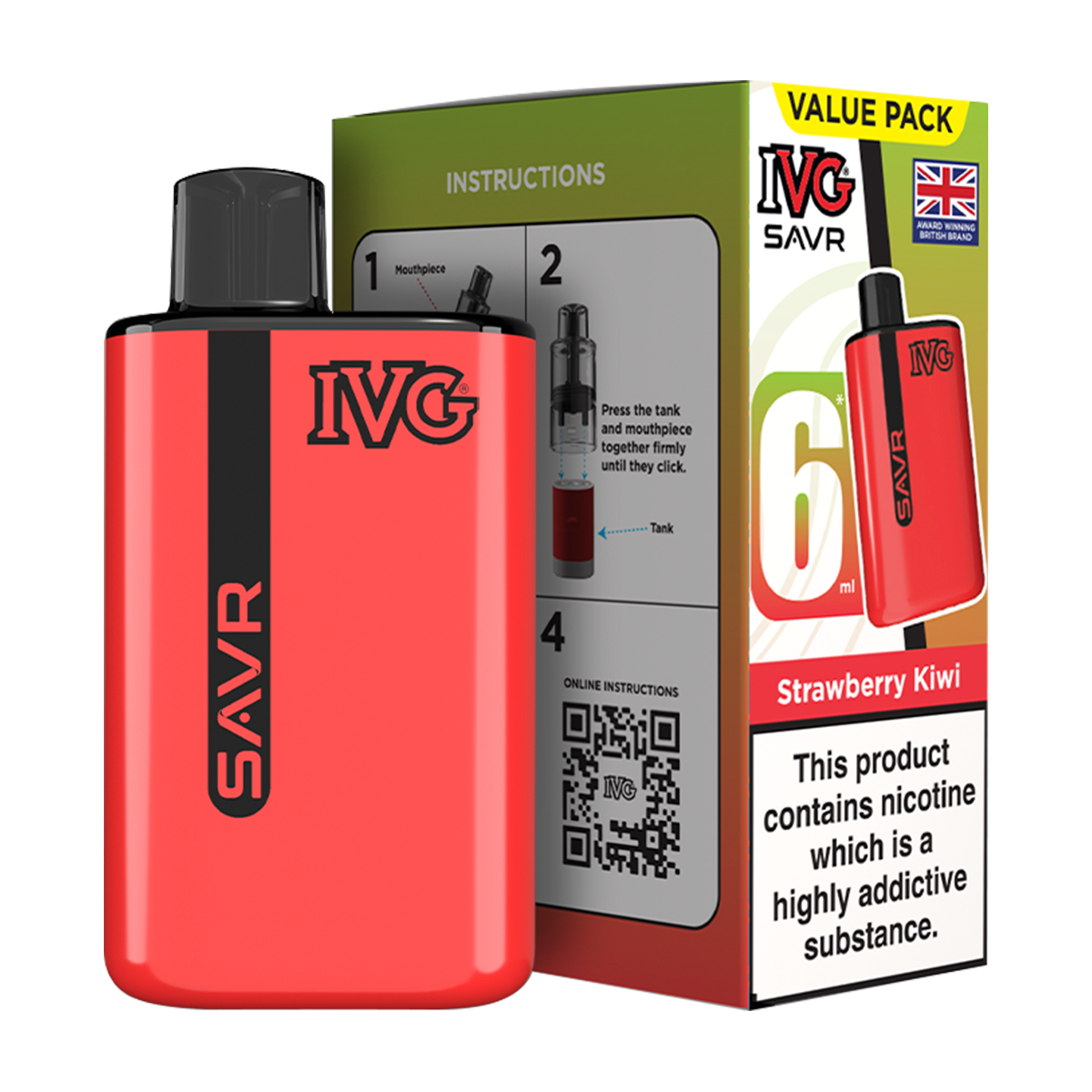 IVG SAVR Vape Kit | Isle of Vapes