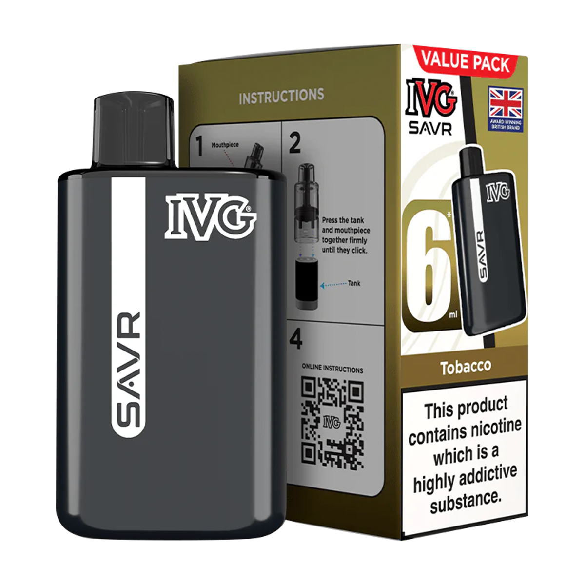 IVG SAVR Vape Kit | Isle of Vapes