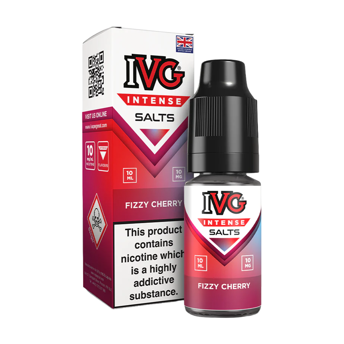 Fizzy Cherry Nic Salt by IVG Intense