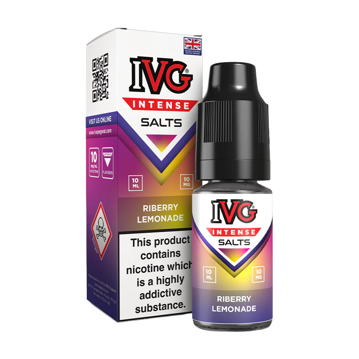 Riberry Lemonade Nic Salt by IVG Intense
