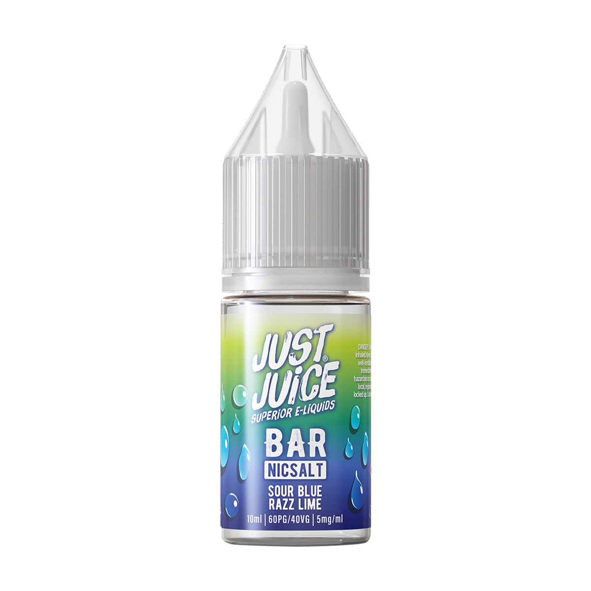 Sour Blue Razz Lime Nic Salt by Just Juice Bar | Isle of Vapes