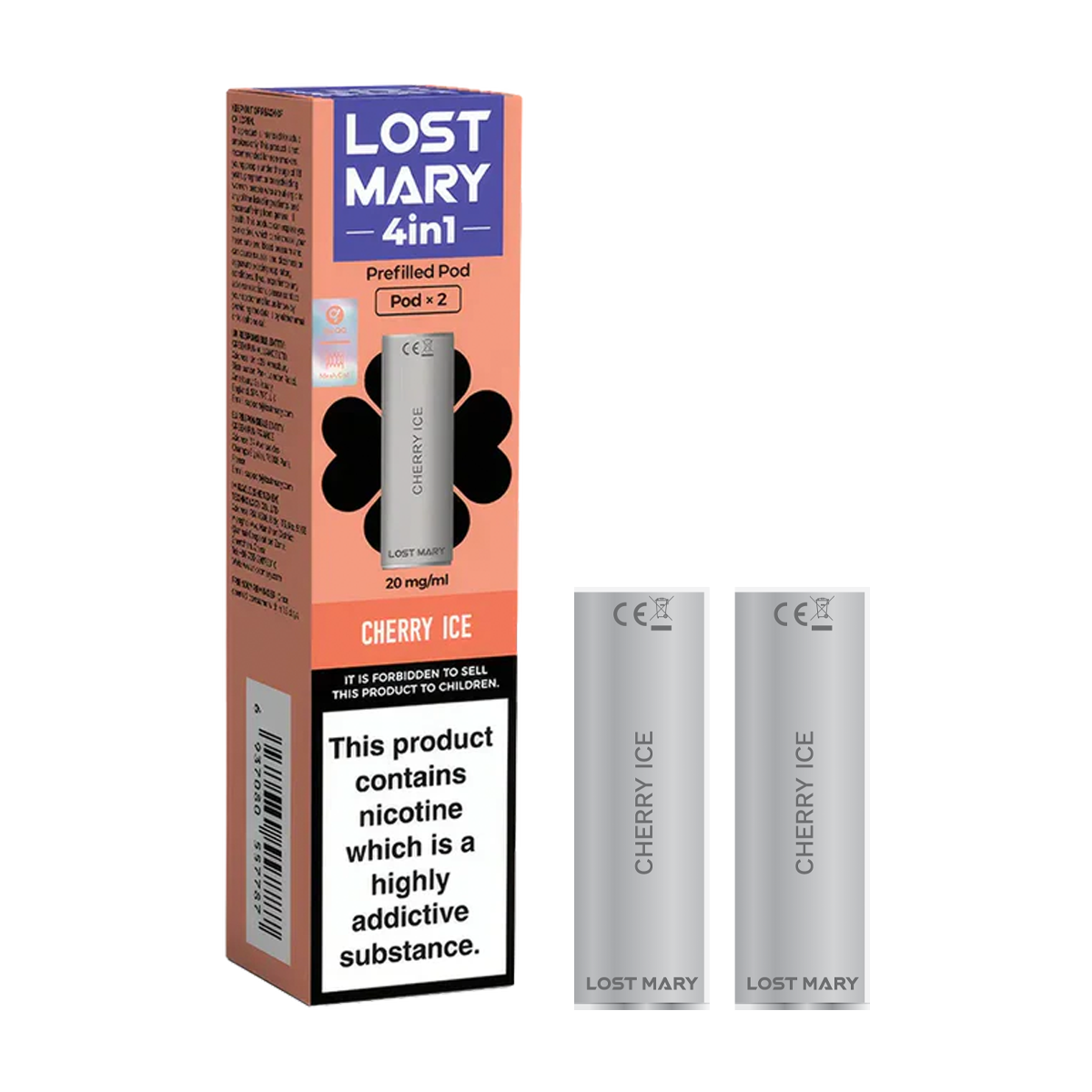 Cherry Ice Lost Mary 4in1 Pods | Isle of Vapes