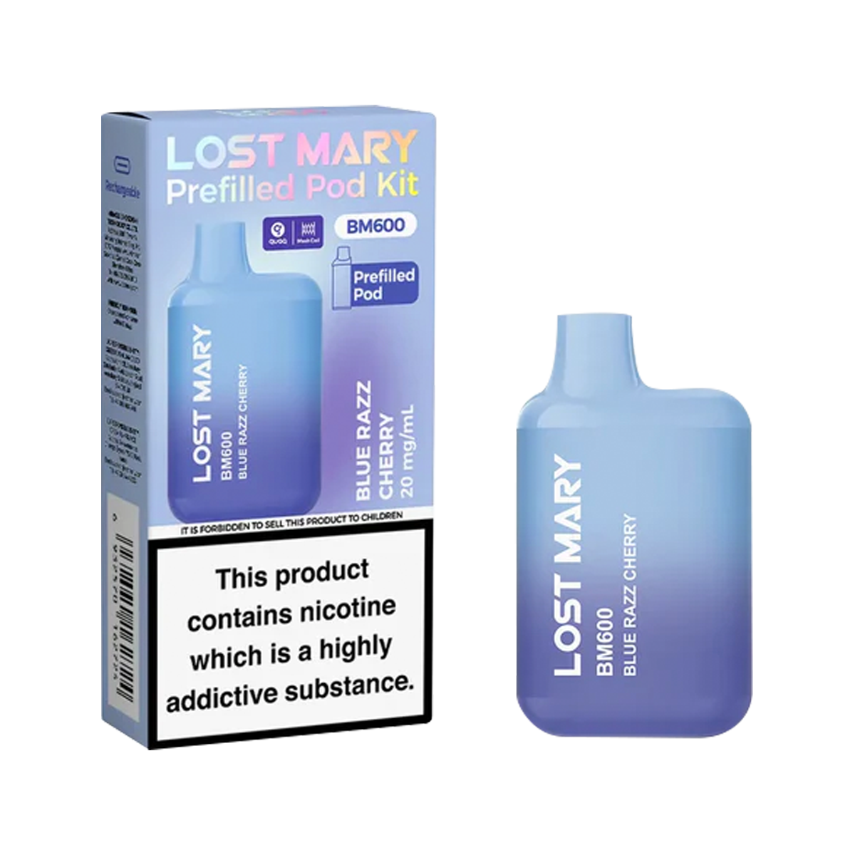 Lost Mary BM600 Prefilled Pod Kit | Isle of Vapes