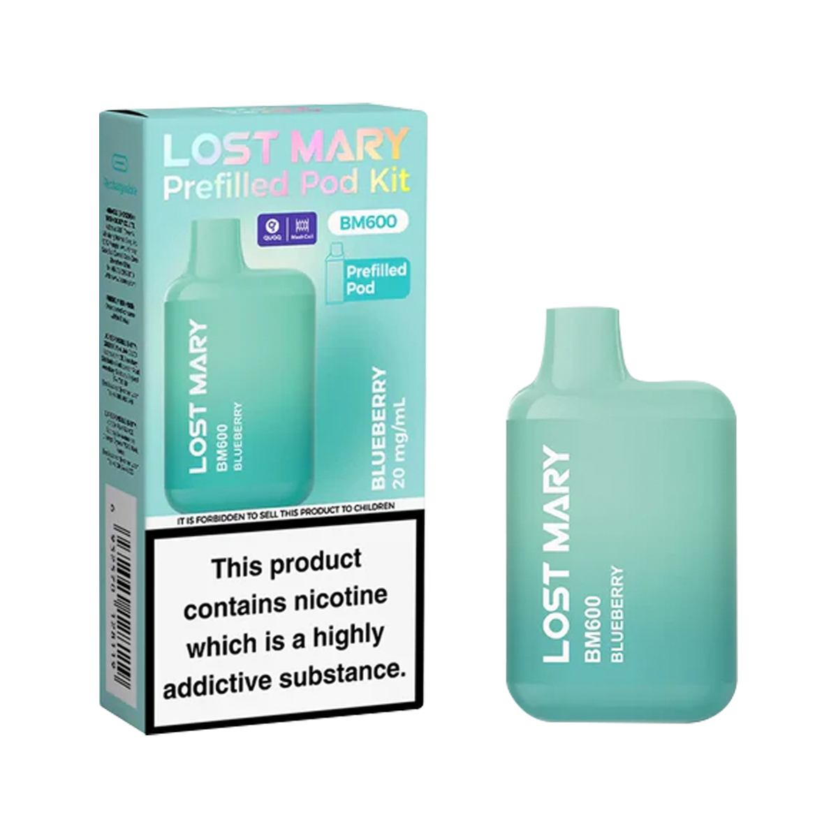 Lost Mary BM600 Prefilled Pod Kit | Isle of Vapes
