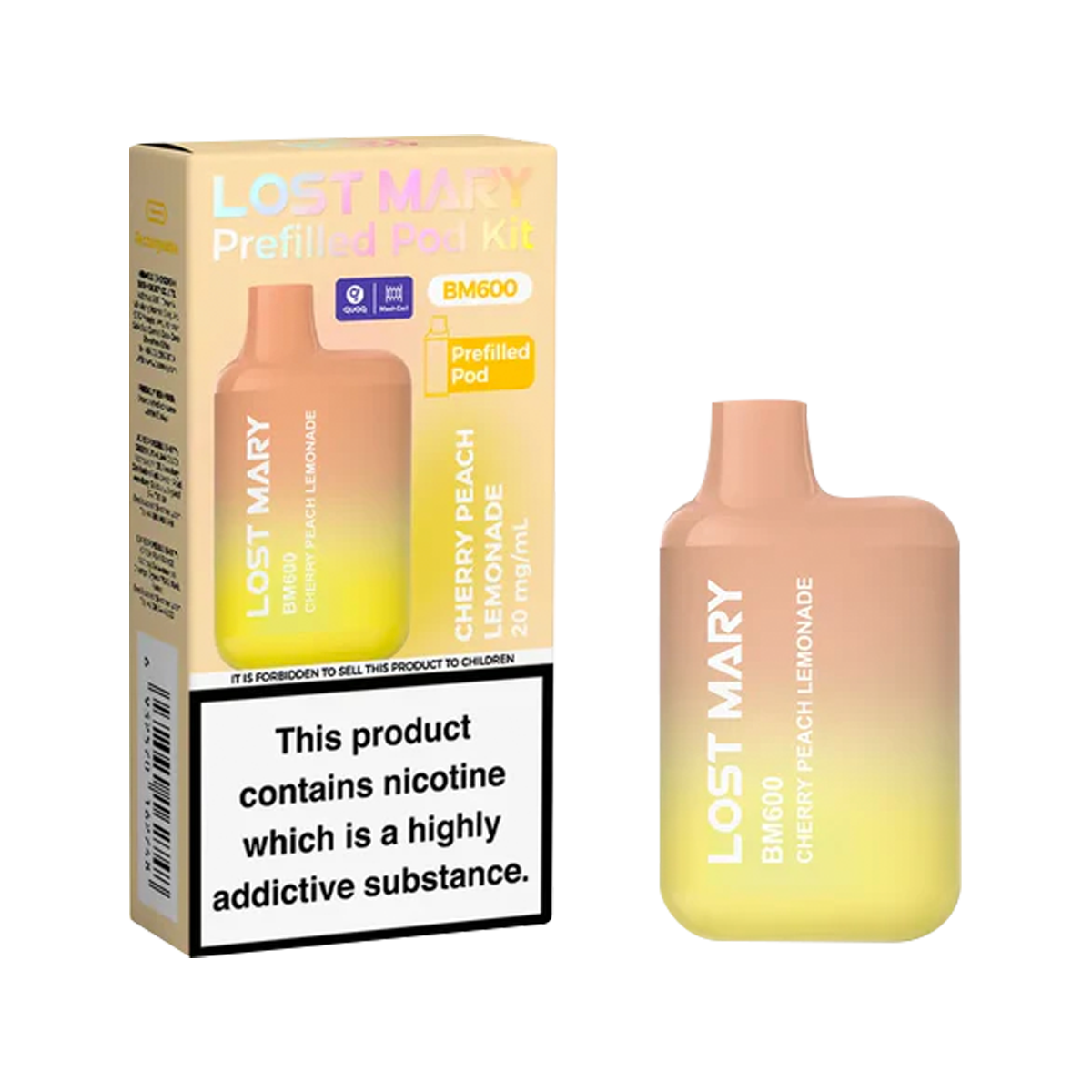 Lost Mary BM600 Prefilled Pod Kit | Isle of Vapes
