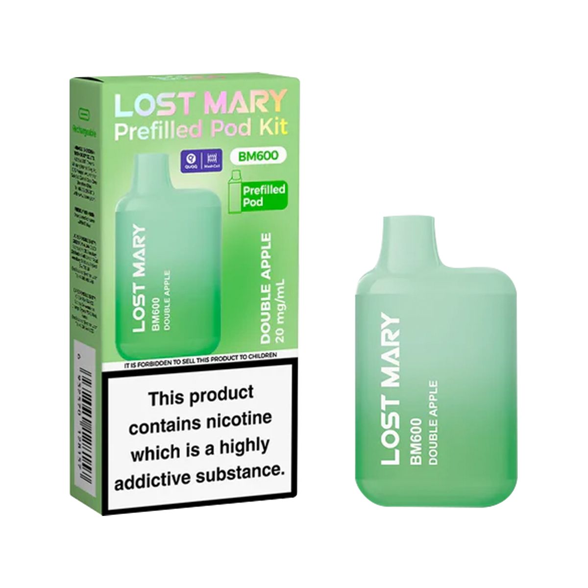 Lost Mary BM600 Prefilled Pod Kit | Isle of Vapes