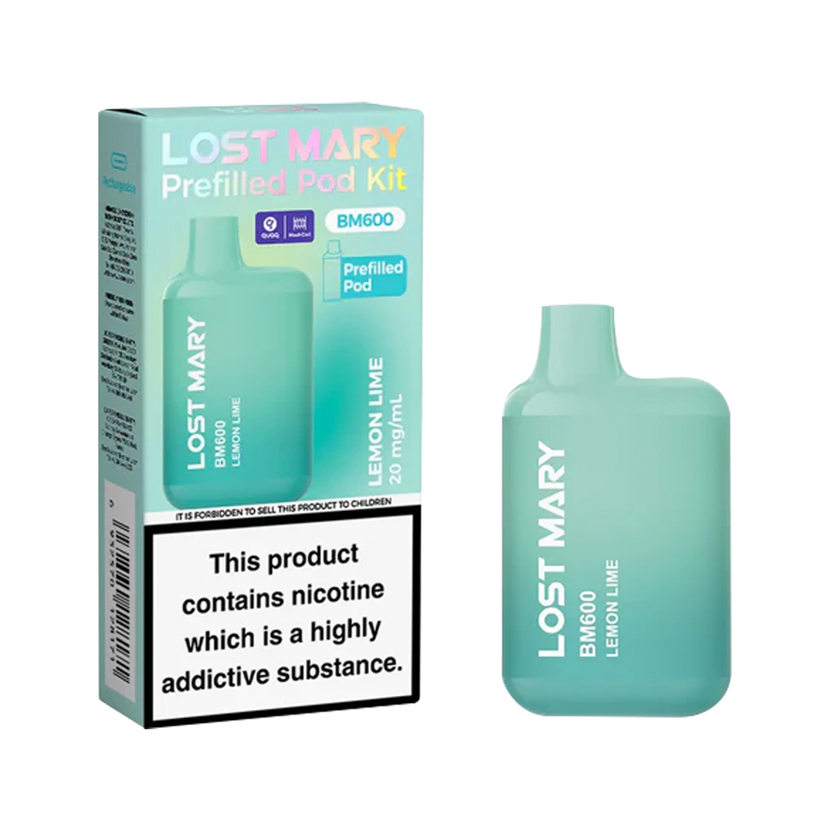 Lost Mary BM600 Prefilled Pod Kit | Isle of Vapes