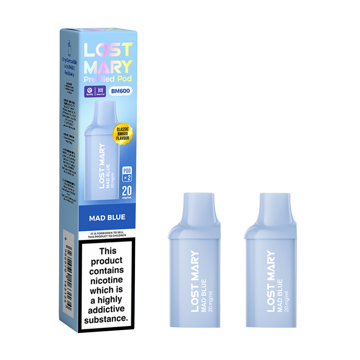 Mad Blue Lost Mary BM600 Pods