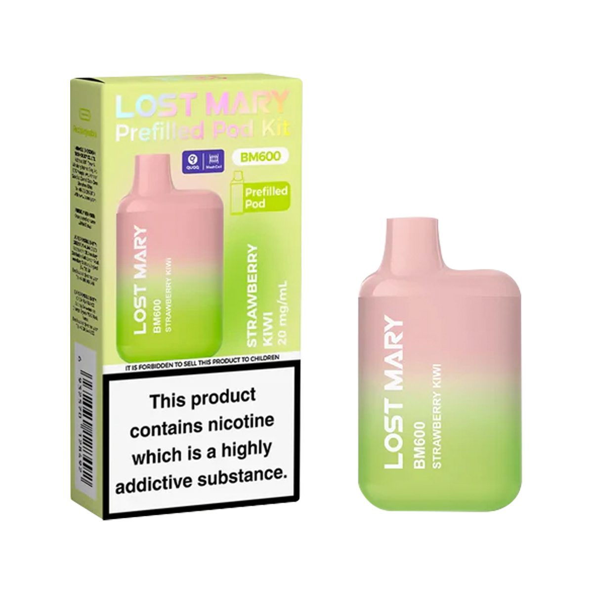 Lost Mary BM600 Prefilled Pod Kit | Isle of Vapes