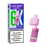 Blueberry Sour Raspberry Lost Mary BM6000 Refill Pack | Isle of Vapes