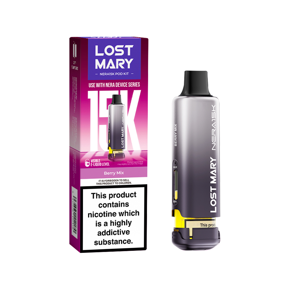 Berry Mix Lost Mary NERA15K Refill Pack