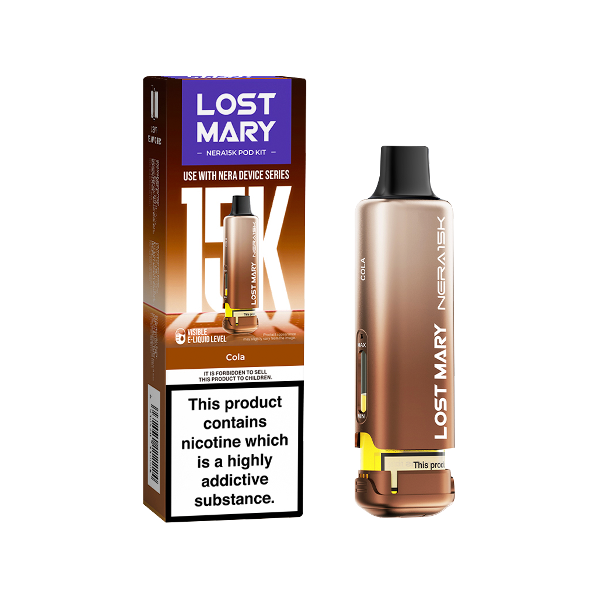 Cola Lost Mary NERA15K Refill Pack