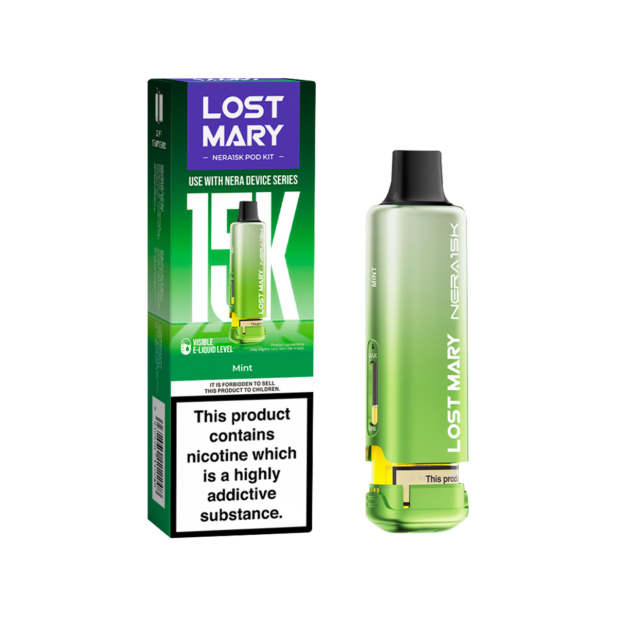 Mint Lost Mary NERA15K Refill Pack