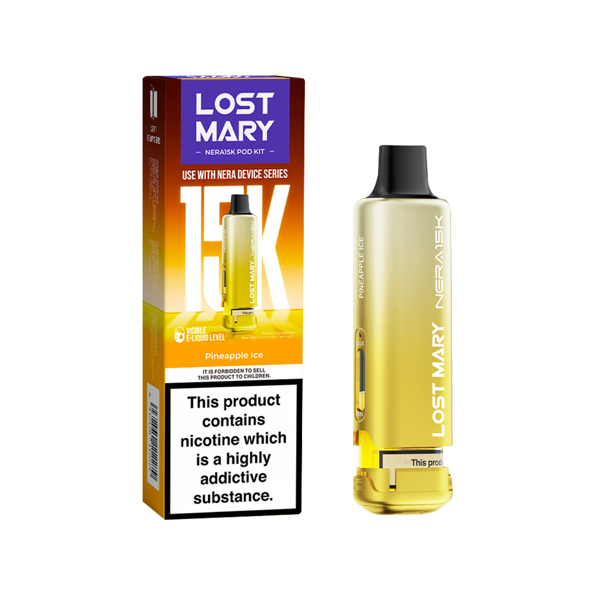 Pineapple Ice Lost Mary NERA15K Refill Pack