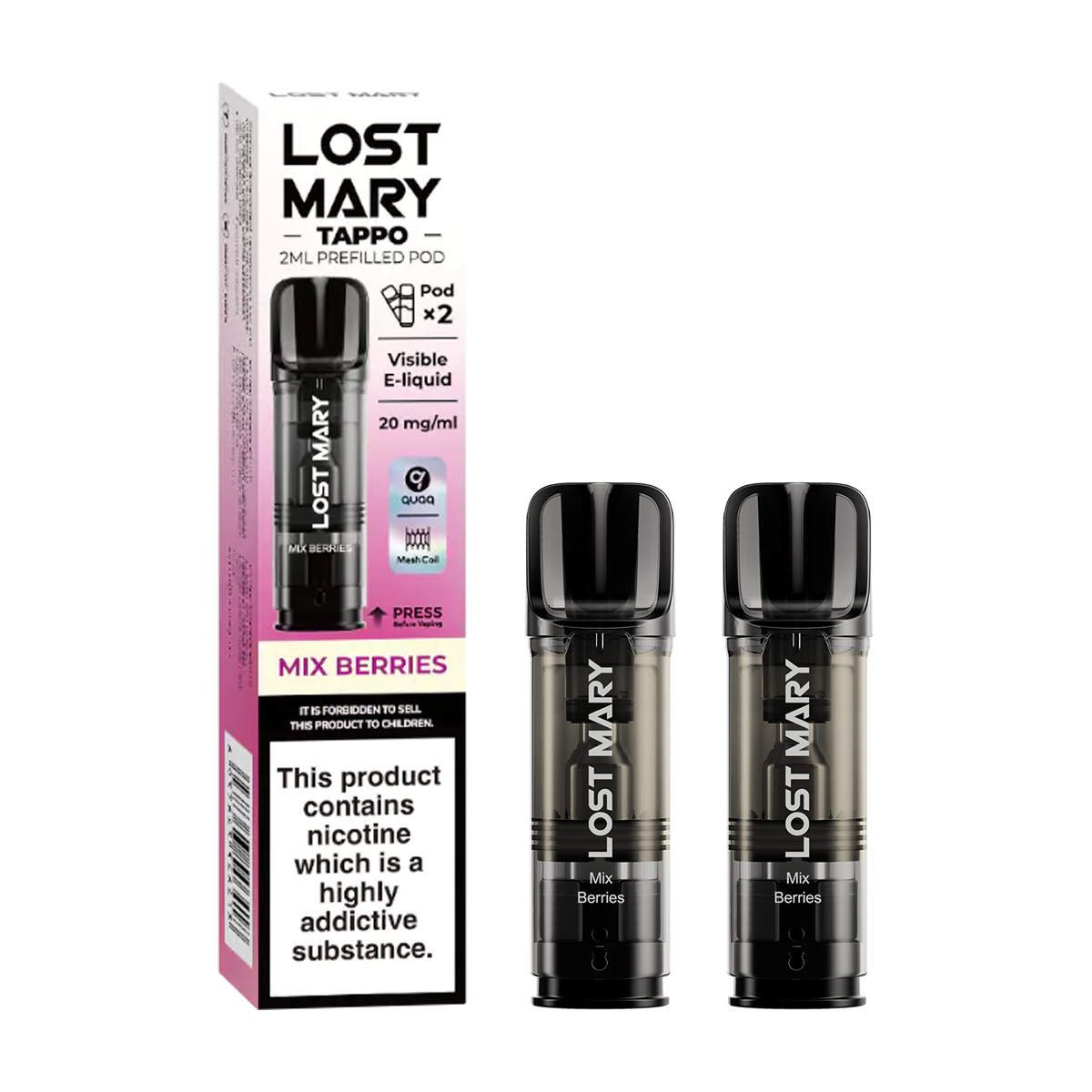 Mix Berries Lost Mary Tappo Pods