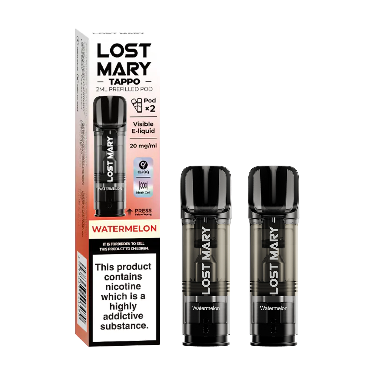 Watermelon Lost Mary Tappo Pods