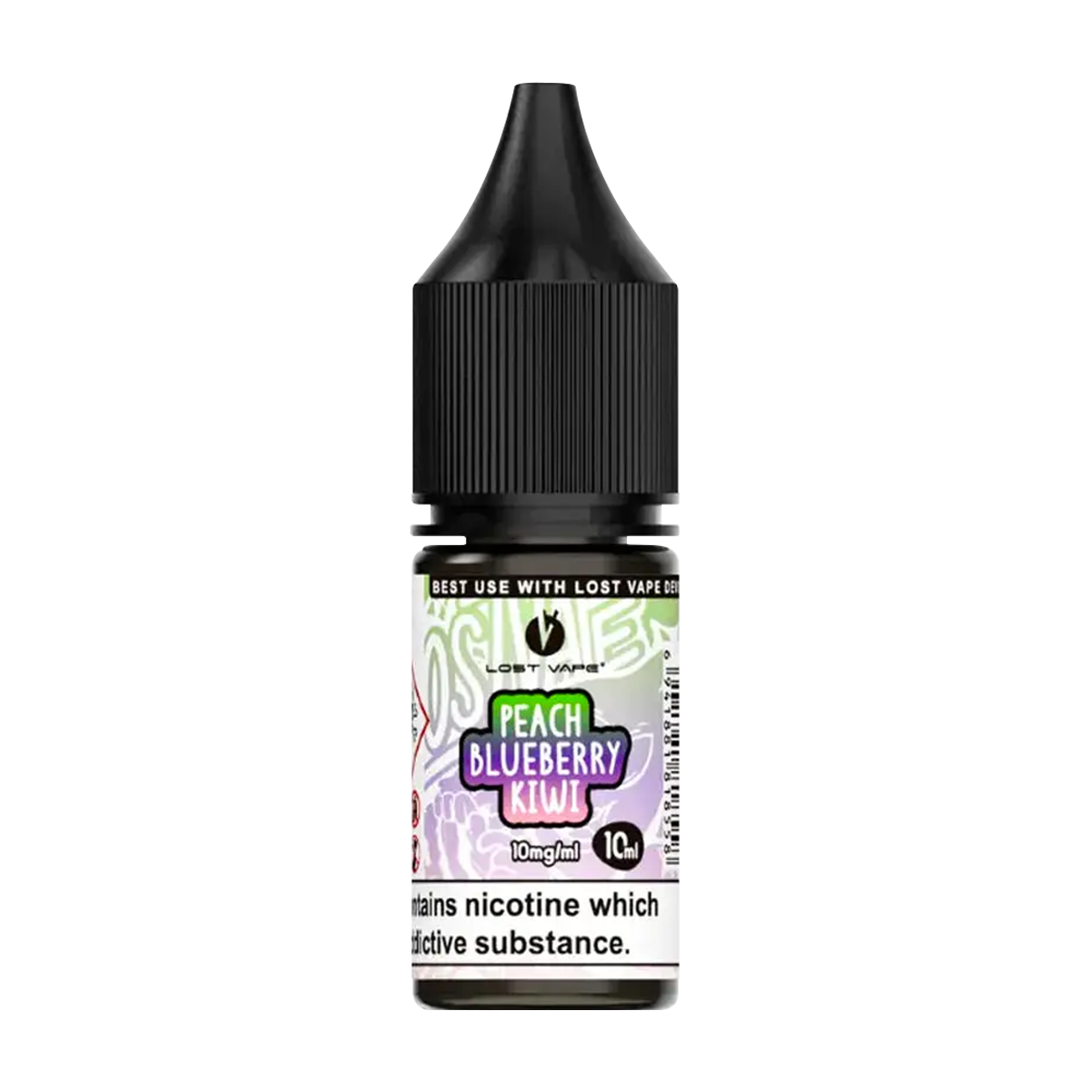 Peach Blueberry Kiwi Nic Salt by Lost Vape | Isle of Vapes
