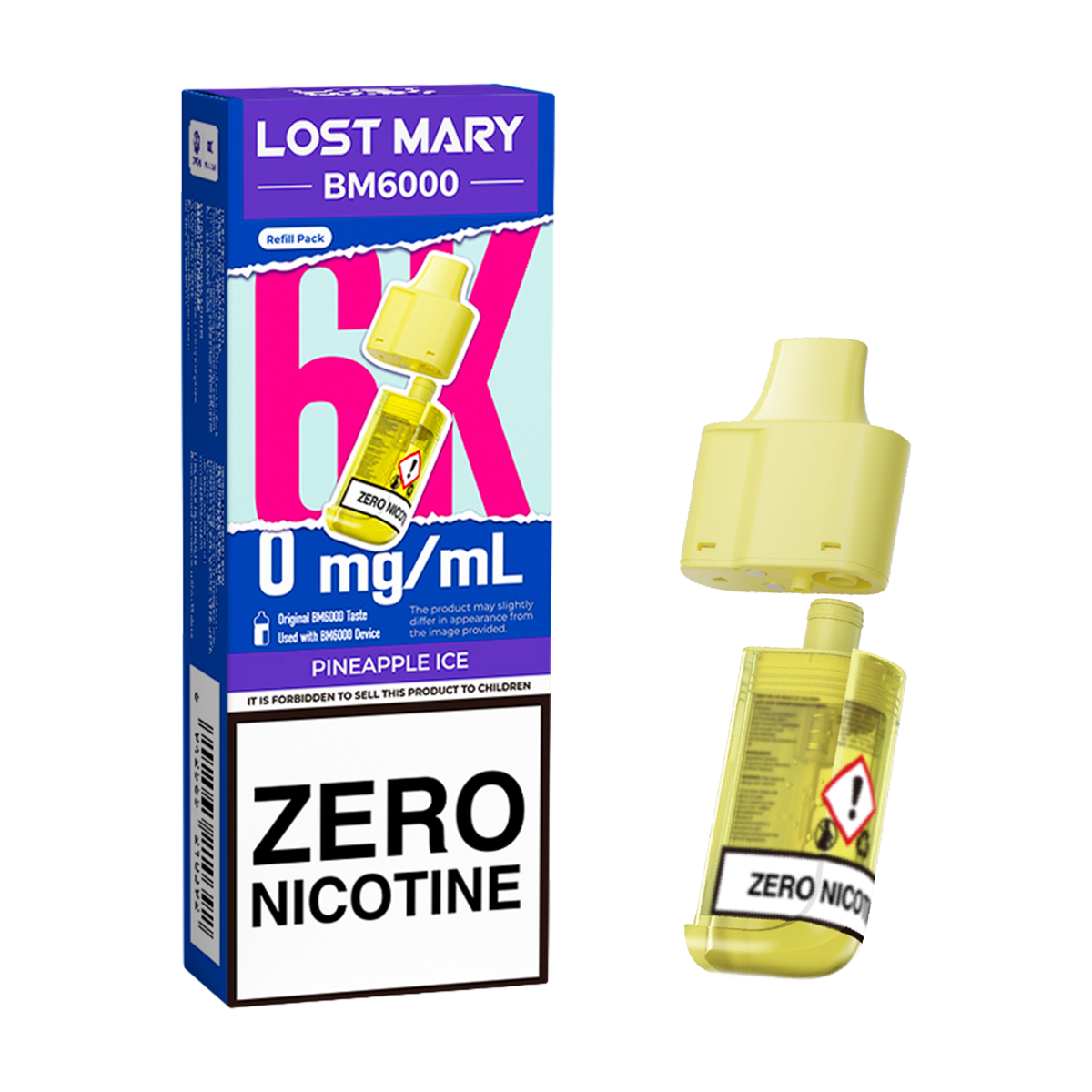 Pineapple Ice Lost Mary BM6000 Refill Pack