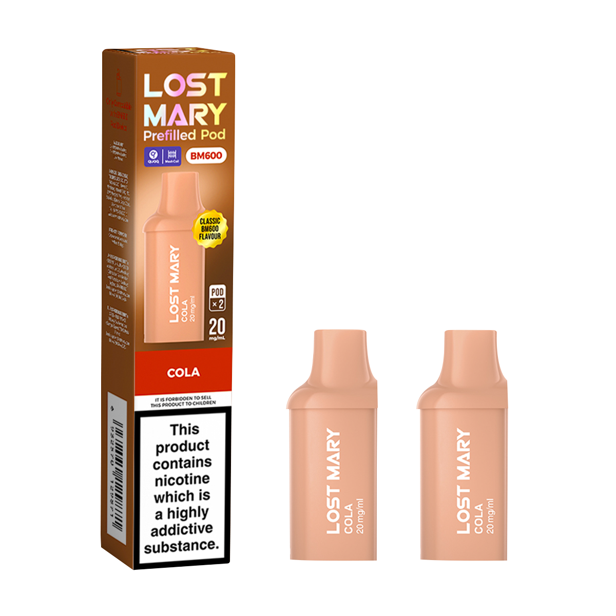 Cola Lost Mary BM600 Pods