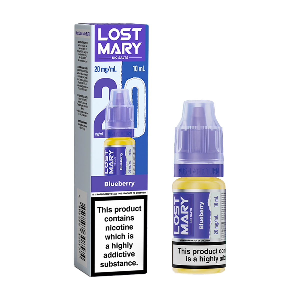 Blueberry Lost Mary Nic Salt