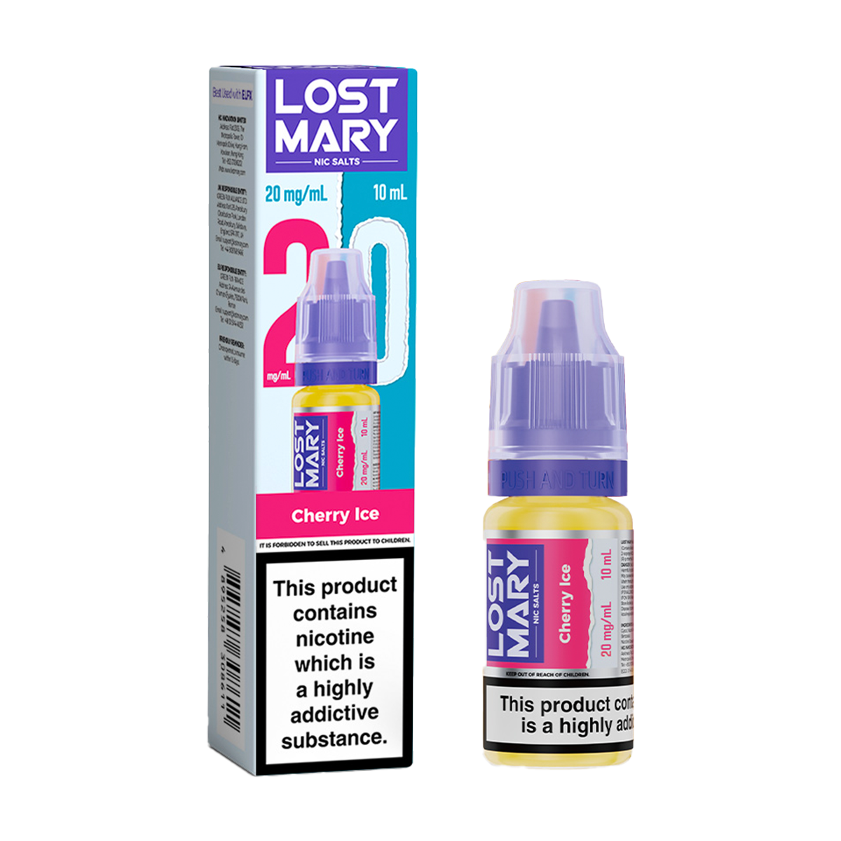 Cherry Ice Lost Mary Nic Salt
