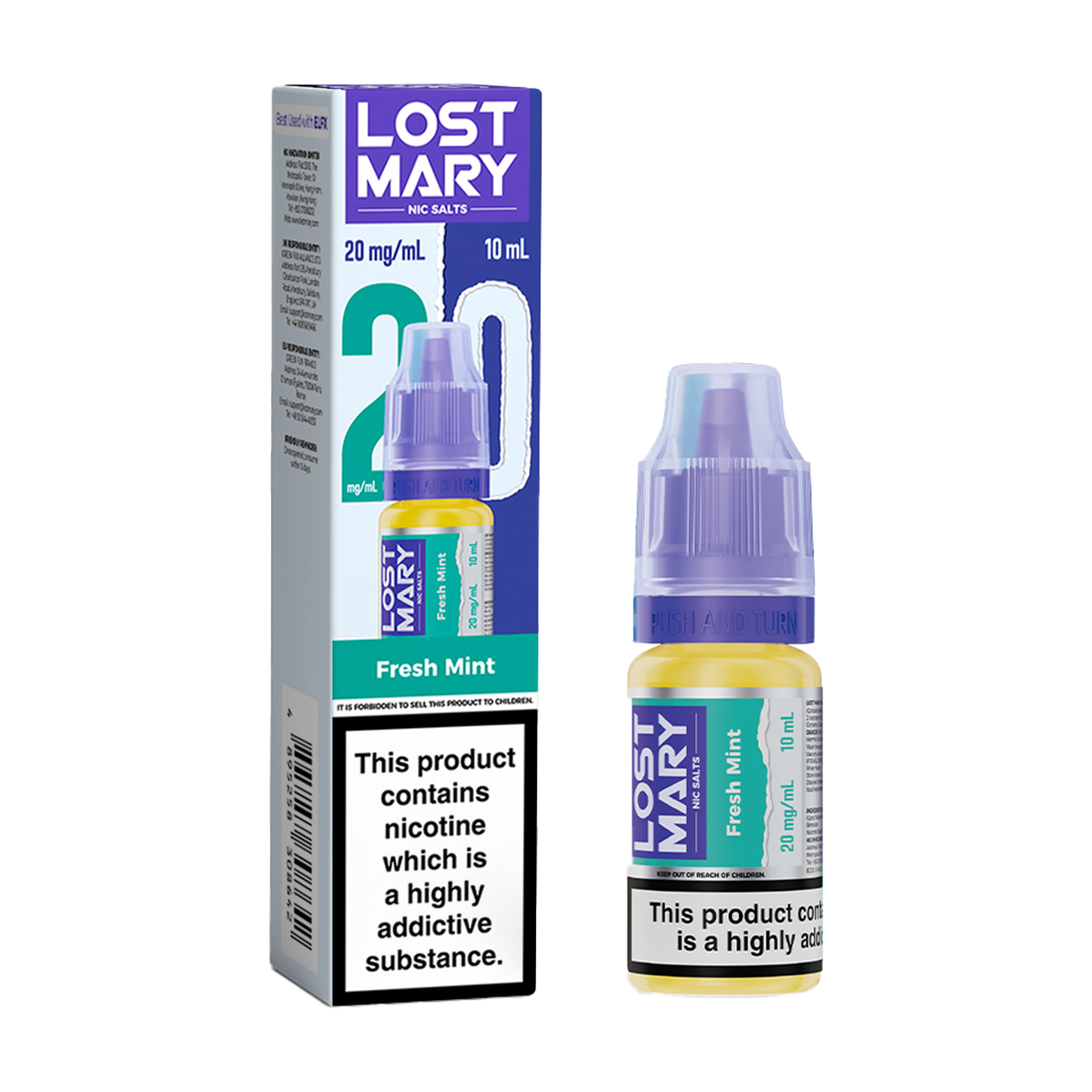 Fresh Mint Lost Mary Nic Salt