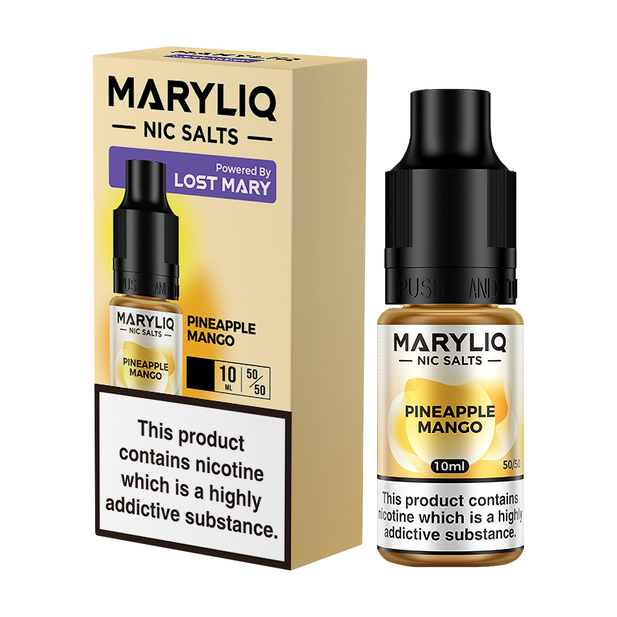 Pineapple Mango Maryliq Nic Salt by Lost Mary | Isle of Vapes