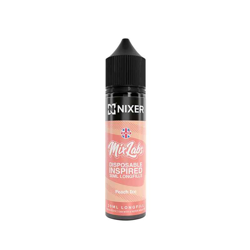Peach Ice Nixer 30ml Longfill Concentrate