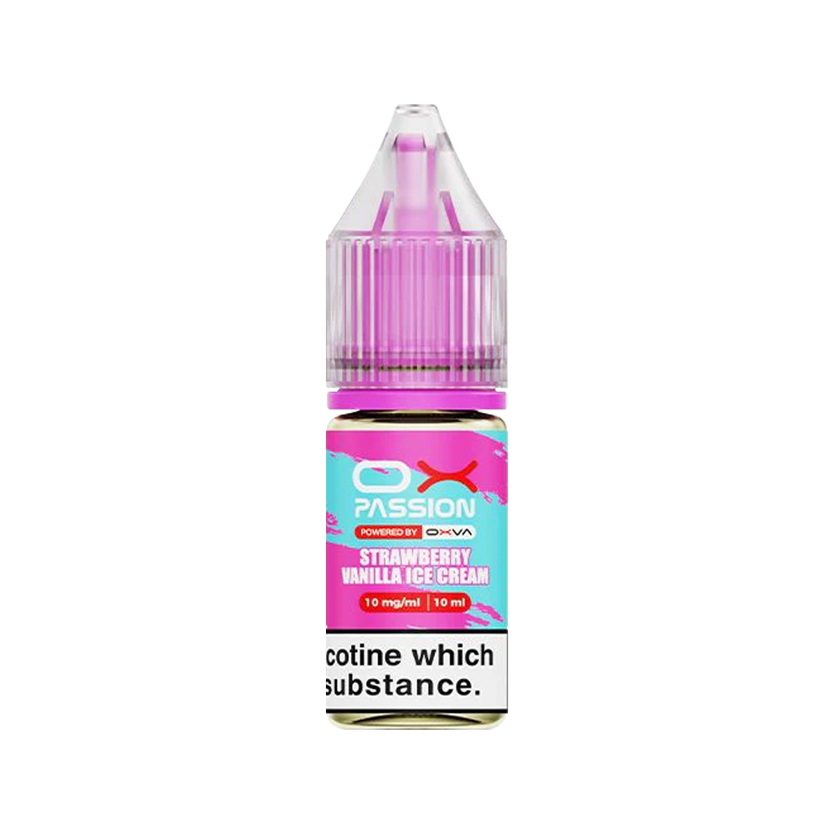 Strawberry Vanilla Ice Cream OX Passion Nic Salt | Isle of Vapes
