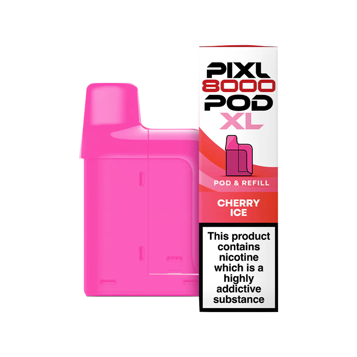 Cherry Ice Pixl 8000 Refill Pack | Isle of Vapes
