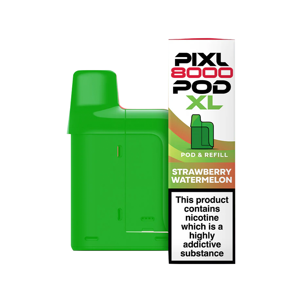 Strawberry Watermelon Pixl 8000 Refill Pack | Isle of Vapes