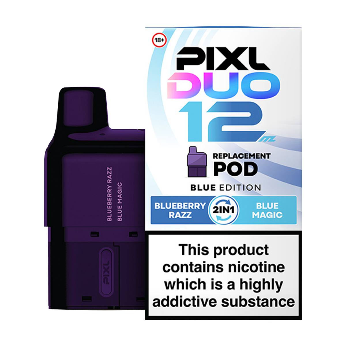 Blue Edition Pixl Duo 12 Refill Pack