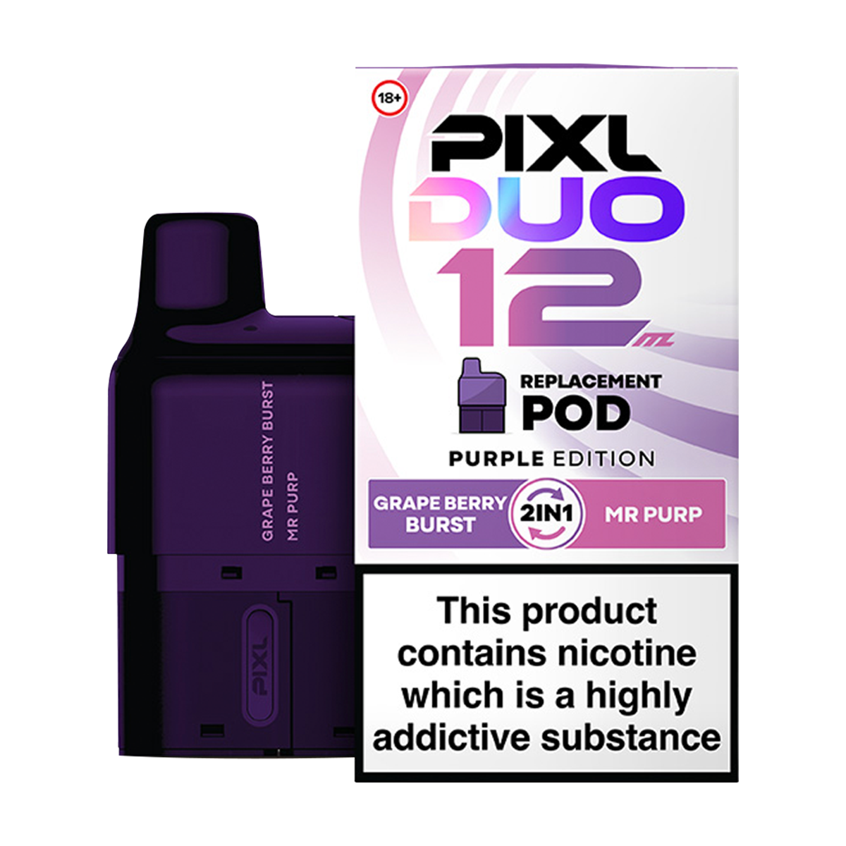 Purple Edition Pixl Duo 12 Refill Pack