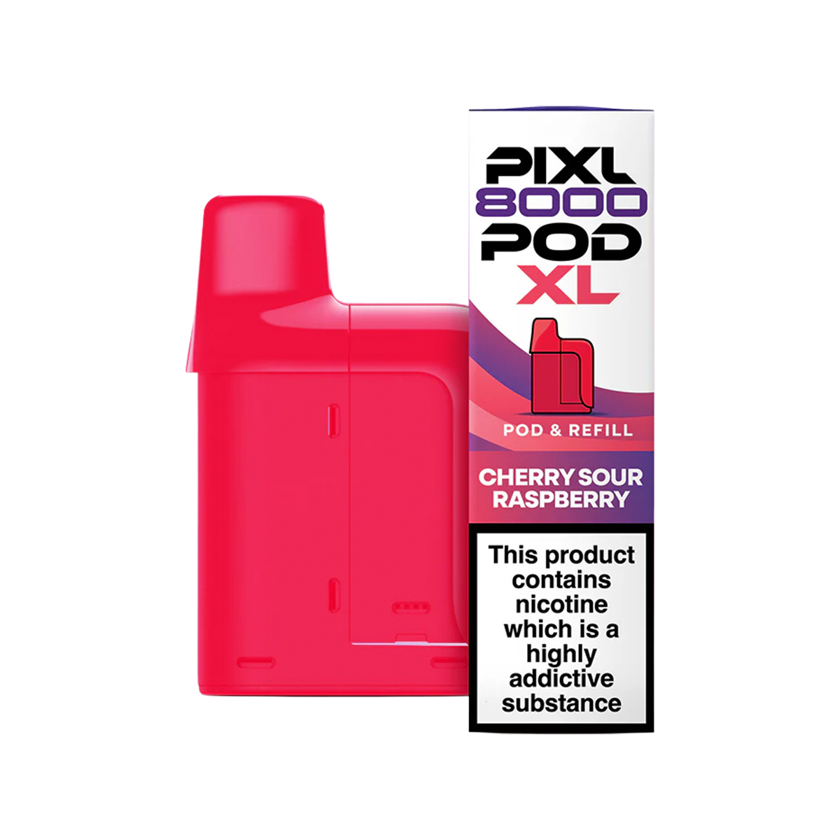 Cherry Sour Raspberry Pixl 8000 Refill Pack
